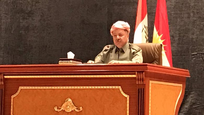 بارزانی: مشارکت واقعی بین کردها و عربها شکست خورده است